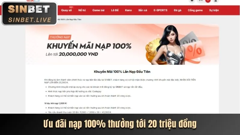 Khuyến mãi chào mừng thành viên mới vin88 apk